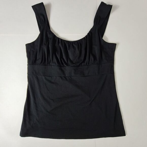 Ann Taylor Black V Neck Blouse - Picture 6 of 9